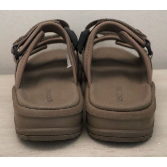 Seichi Men\'s Sz 10 Taupe Sandoru Ichi Comfort Slide Sandals